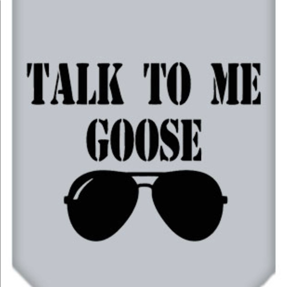Talk To Me Goose Dog Bandana Small Large